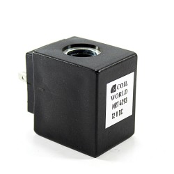 MRT 4393 12V DC Pnömatik Valf Bobini İç Çap 13,2mm x Boy 38,7mm - DIN 43650