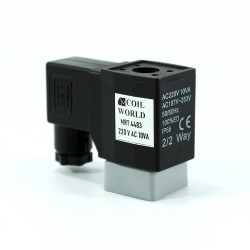 MRT4483 Pnömatik Valf Bobin 220V AC İç Çap 11mm x Boy 40mm - DIN 43650 Soket Bobin