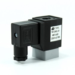 MRT4483 Pnömatik Valf Bobin 220V AC İç Çap 11mm x Boy 40mm - DIN 43650 Soket Bobin