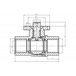 Aktüator Vanası Tepe Flanşlı vana iki yollu 1" ISO 5211 Aktüator Vanası Tepe Flanşlı vana iki yollu 1" ISO 5211
