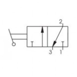 228.32.27 Mandallı Valf Pneumax 3/2 1/8 