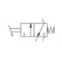 228.32.9. 1/2  Kollu  Valf Pneumax 3/2 1/8  228.32.9. 1/2  Kollu  Valf Pneumax 3/2 1/8