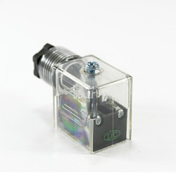 12-24V DC Pnömatik Bobin ve Valf Enerji Bağlantı Soketi Ledli DIN 43650 Dar Tip Mrt 9002 11 mm 2p+t  12-24V DC Pnömatik Bobin ve Valf Enerji Bağlantı Soketi Ledli DIN 43650 Dar Tip Mrt 9002 11 mm 2p+t