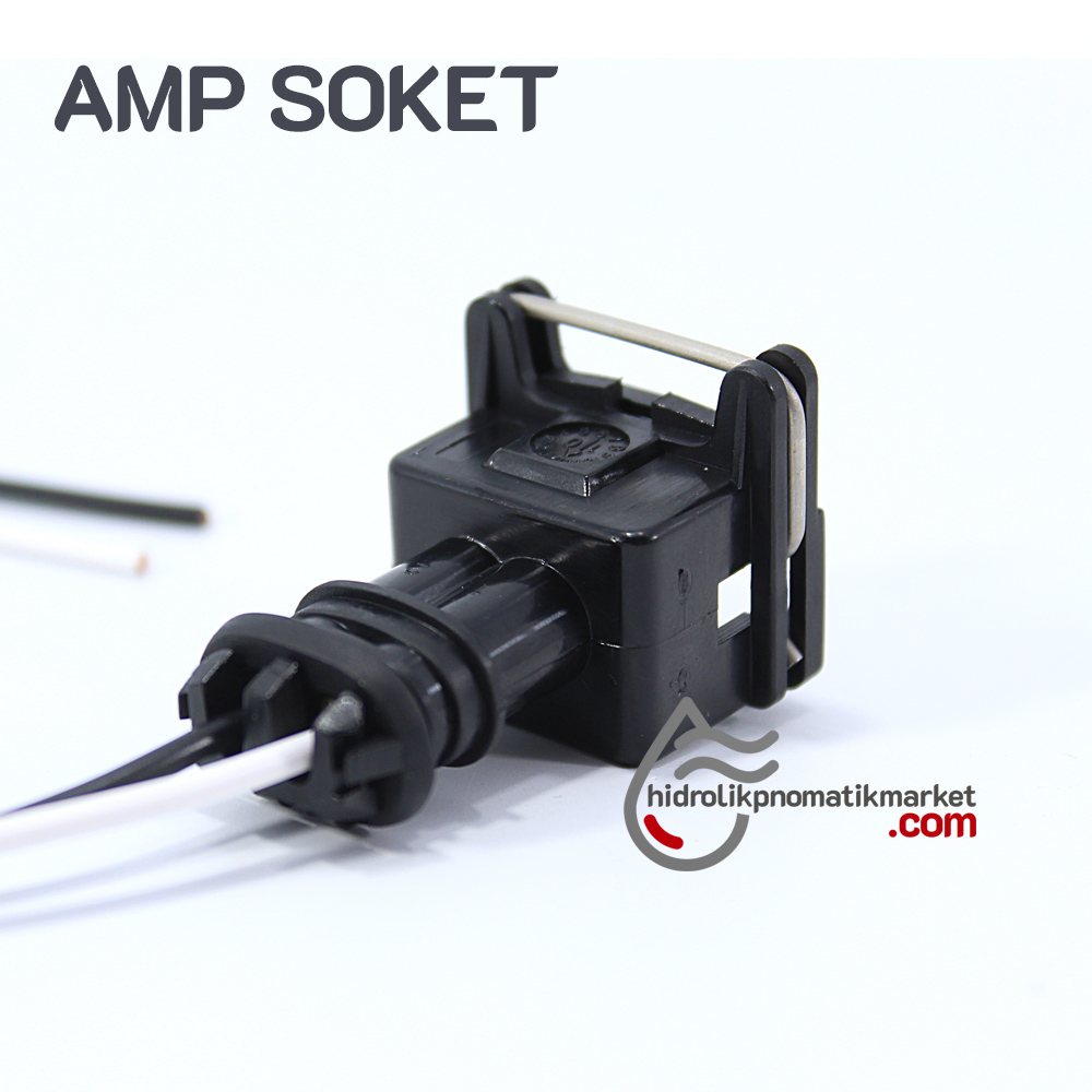 AMP Dişi Bobin Soketi - Hidrolik Bobin Bağlantı Soketi Coilworld Mrt 9006D 