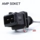 AMP Erkek Bobin Soketi - Hidrolik Bobin Bağlantı Soketi Coilworld Mrt 9006E 