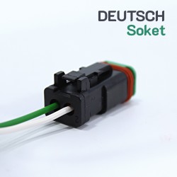 DEUTSCH Soket - Hidrolik Bobin Bağlantı Soketi Coilworld Mrt 9007D  DEUTSCH Soket - Hidrolik Bobin Bağlantı Soketi Coilworld Mrt 9007D