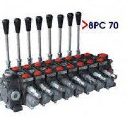 8PC70 Dilimli Sekizli Hidrolik Yön Kontrol Valfi - Sekizli Kumanda Kolu 1/2 Dilimli 8PC70 Dilimli Sekizli Hidrolik Yön Kontrol Valfi - Sekizli Kumanda Kolu 1/2 Dilimli