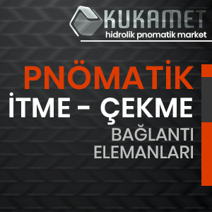 Pnömatik İtme - Çekme Bağlantı Elemanları